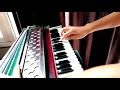 Raag chandrakauns  free style solo harmonium  anmol sac.eva