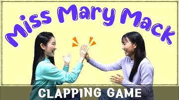 Miss Mary Mack (with lyrics and tutorial) | Hand Clapping Games for 2 players 👏