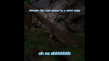 POV:You’re the last person in a weird lobby