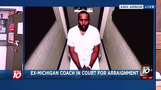 WATCH LIVE: Ex-Michigan coach Sherrone Moore appears in court