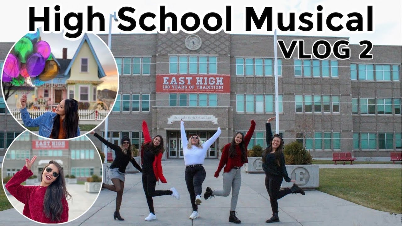 ROADTRIP SALT LAKE CITY, UTAH Escola de High School Musical (VLOG 2