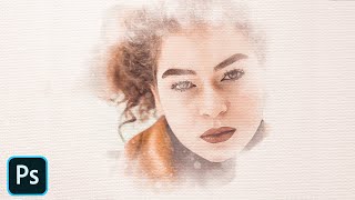 How to Create A Watercolor Painting Effect in Photoshop 2021 screenshot 4