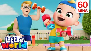 Stay Healthy, Work Out | Kids Songs & Nursery Rhymes by Little World