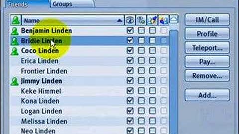 Find Friends & Groups faster - Second Life Video TuTORial