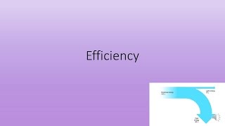 Efficiency Quiz (GCSE Science OCR Gateway)