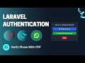 #11– Verify Phone with OTP | Laravel Authentication & Authorization in Arabic