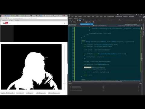 Code with Caleb - Session 2 - Webcam background removal in C#