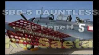 SBD-5 Dauntless. Maiden flight.