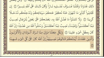 سورة النساء كاملة  سعود الشريم