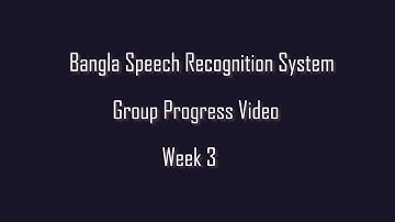 Week 3 || Group Progress Video || Capstone Project