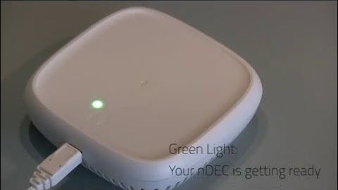 Getting started with Your nDEC