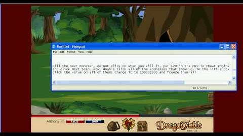 How To Level Hack DragonFable