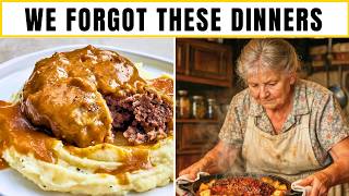 25 Easy Homemade Dinner Recipes That Disappeared After the 1950s!  - Forgotten Meals