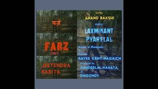 Hum To Tere Ashiq Hai Sadiyon Purane Chahe Tu Manefilm  Farz 1967 Lata Mangeshkar U0026 Mukesh 