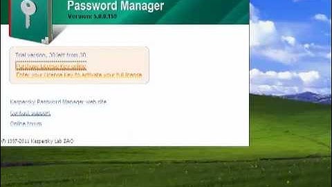 How to Uninstall Kaspersky Password Manager 5.0