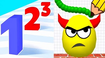 Number Master vs Draw To Smash - All Levels Gameplay (Android,iOS) Part 1