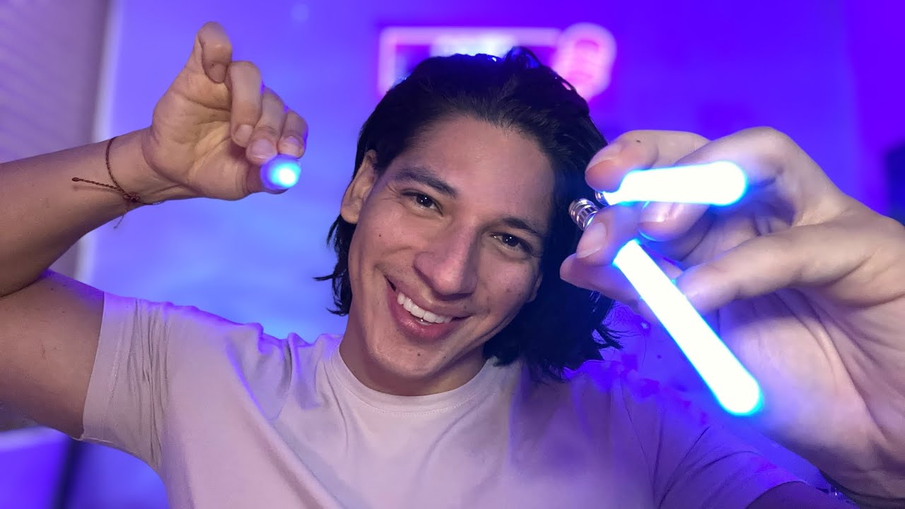 ASMR 🚦 30 MINUTOS DE TRIGGERS CON LUCES 🔦