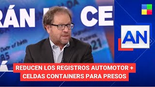 Reducen los registros automotor + Celdas containers para presos - #AméricaNoticias | PC (03/05/2024)