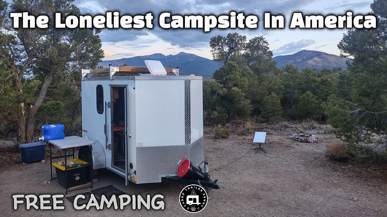 Шоссе 50 США — самое одинокое шоссе в Америке — шоссе Большого Бассейна — бесплатный кемпинг