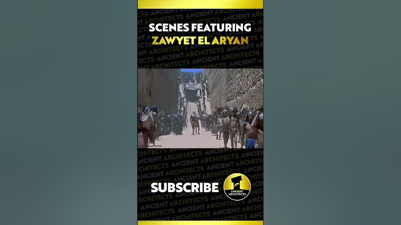 Scenes from ‘Land of the Pharaohs’ (1955) Featuring the Unfinished