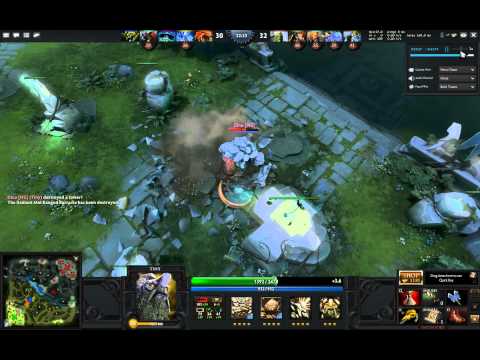 Dota 2 Fun Build Pusher Tiny