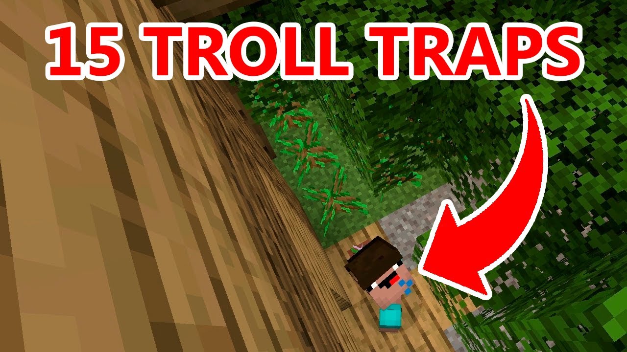 Minecraft: AS MELHORES TRAPS DO MUNDO! TROLLE SEUS AMIGOS! 