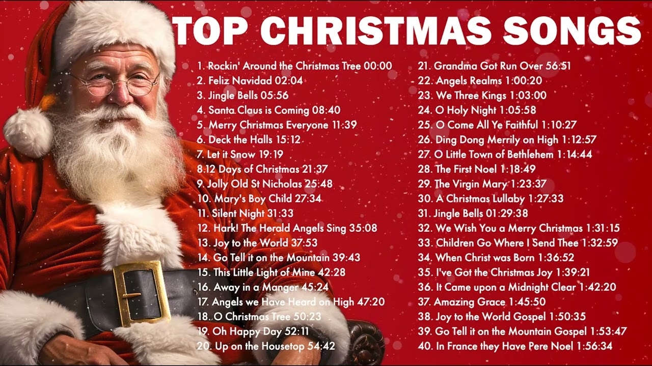 Christmas Songs 2023 🎅 Top Christmas Music 6 HOUR Playlist