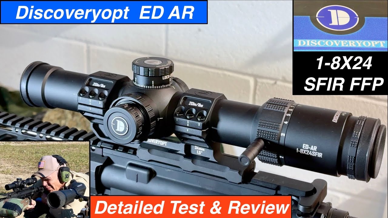 Discoveryopt ED AR 1-8X24 SFIR FFP: Detailed Test & Review