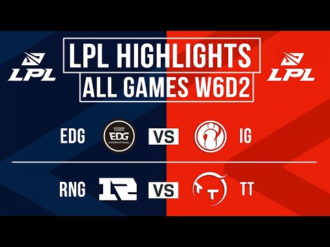 LPL Highlights ALL GAMES Week 6 Day 2 | LPL Spring 2024