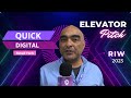 Quick digital    elevator pitch  riw