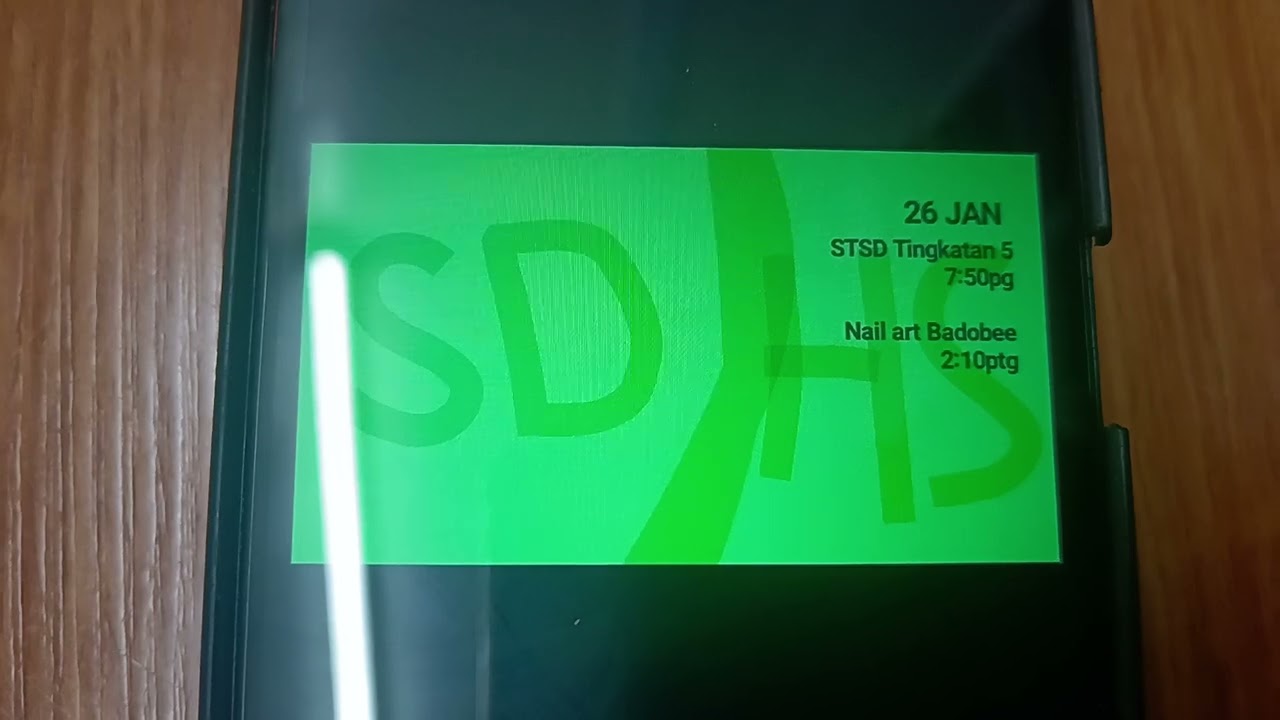 Расписание программы (2026): Форма STSD SDHS SPM (от Astro)