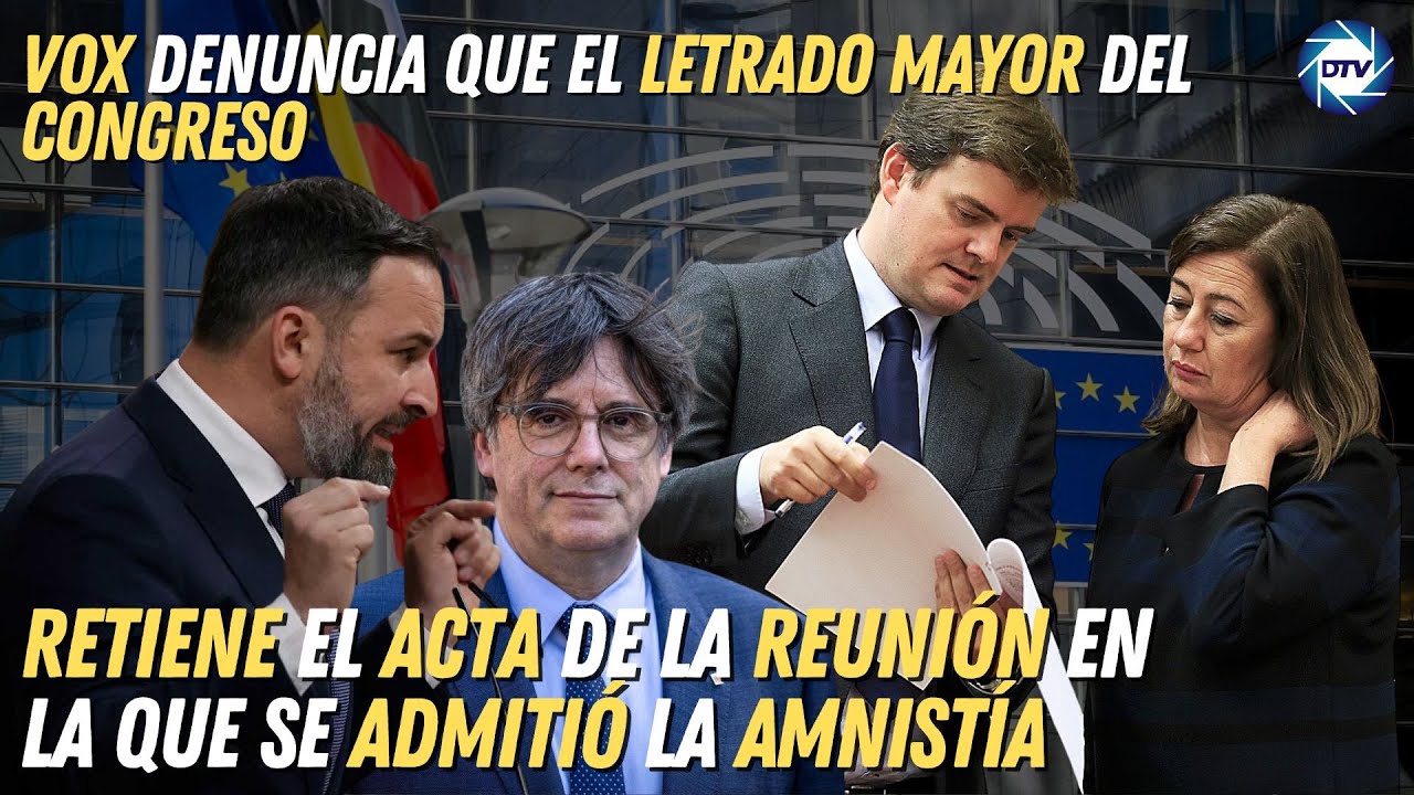 Vox denuncia que el letrado mayor retiene el acta de la reunión en la ...