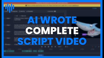 This AI WROTE ME A COMPLETE SCRIPT for my VIDEO