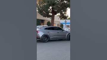Widebody URUS w/ CRAZY exhaust by R1 Motorsport #urus #lamborghini  #automobile