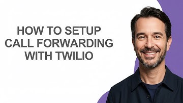 How to Setup Call Forwarding with Twilio - KevinHowTo