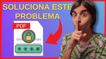 Cómo abrir un PDF CON CONTRASEÑA sin saberla