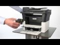 Replacing the toner cartridge on the FS-1220MFP, FS-1325MFP and FS-1320MFP