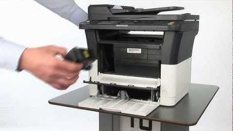 Replacing the toner cartridge on the FS-1220MFP, FS-1325MFP and FS-1320MFP