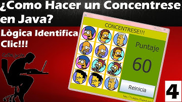Juego Concentrese en Java : 4.  Eventos Del Botón y Lógica Identifica Clic