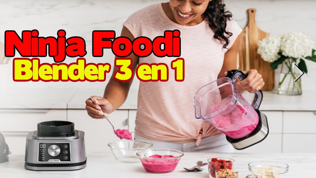 Blender Ninja Blender 3-en-1 Foodi Power Nutri CB350EU