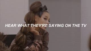 Ariana Grande - fake smile (lyrics)
