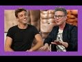 Guessing Celebrity Abs with Tom Daley | The Tyler Oakley Show