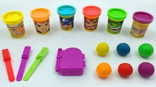 Come fare i Gelati di Pongo Play Doh con Super Pigiamini Uova SORPRESA, Impara i Colori in Inglese