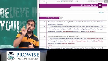 CA INTER/IPCC Revision Lecture DT MAY/NOV-2020 Part-4