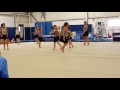 Caitlyn at Gymnastics Performance