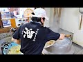 【うどん店の“裏側”】噂の“極太麺”のてんこ盛り肉うどんが出来るまで【さぬきうどん 溜】