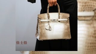 WATCH: The world's most expensive handbag and who owns it