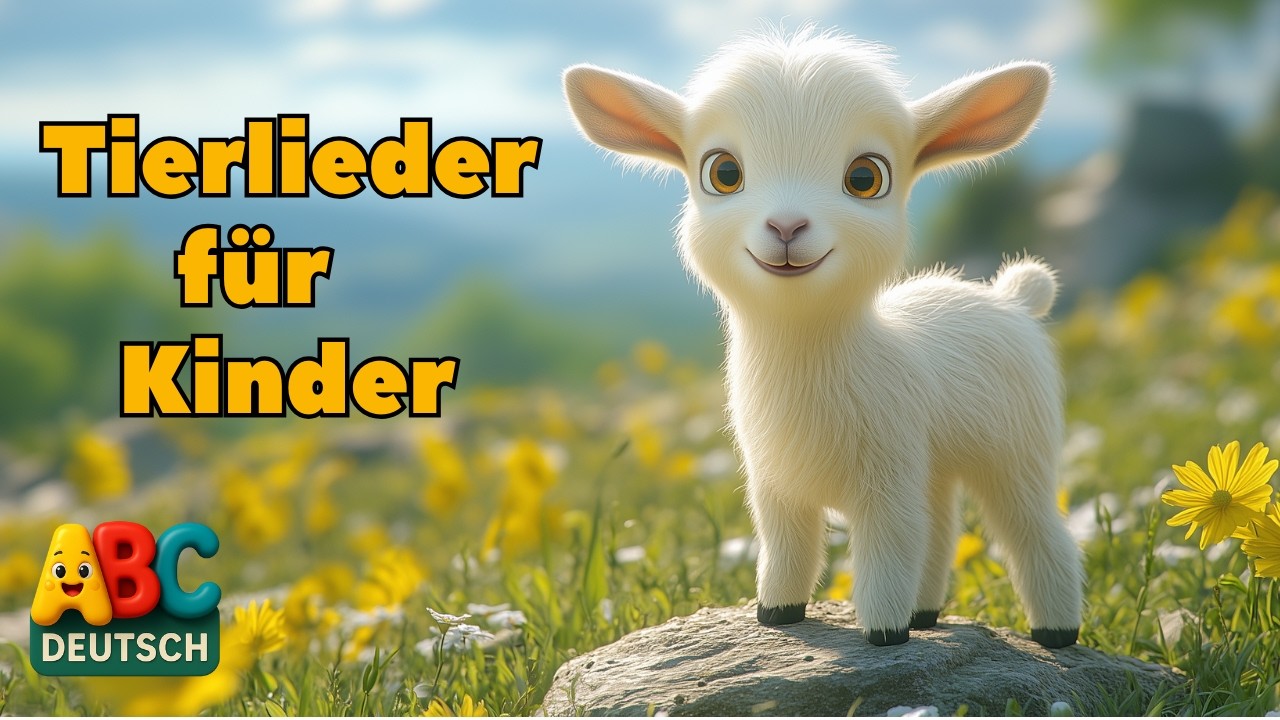 Lustige Tierlieder für Kinder 🐻🦁🐑 | Tiere lernen & mitsingen!