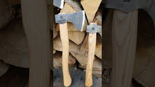 Finished axes #forged #blacksmith