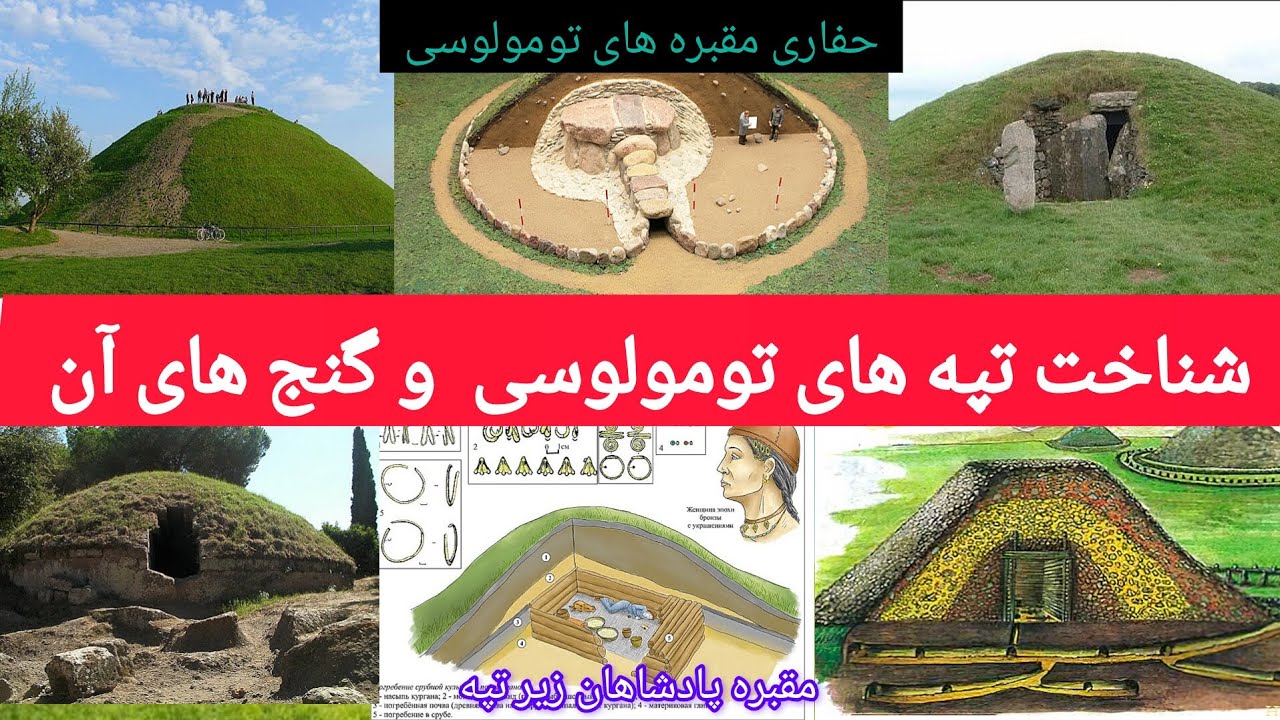 Понимание курганных холмов и их сокровищ + гробницы царей под холмом + метод раскопок